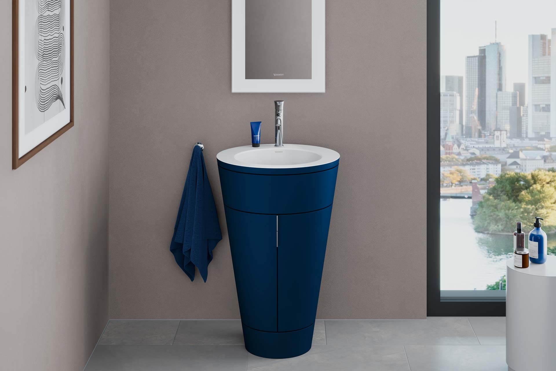 ドイツ製デザイナーズバスルームブランドDURAVIT｜Starck  1（スタルク・ワン）洗面ボウル（洗面器）、バスルームファニチャー、トイレ（便器）、小便器 | Duravit